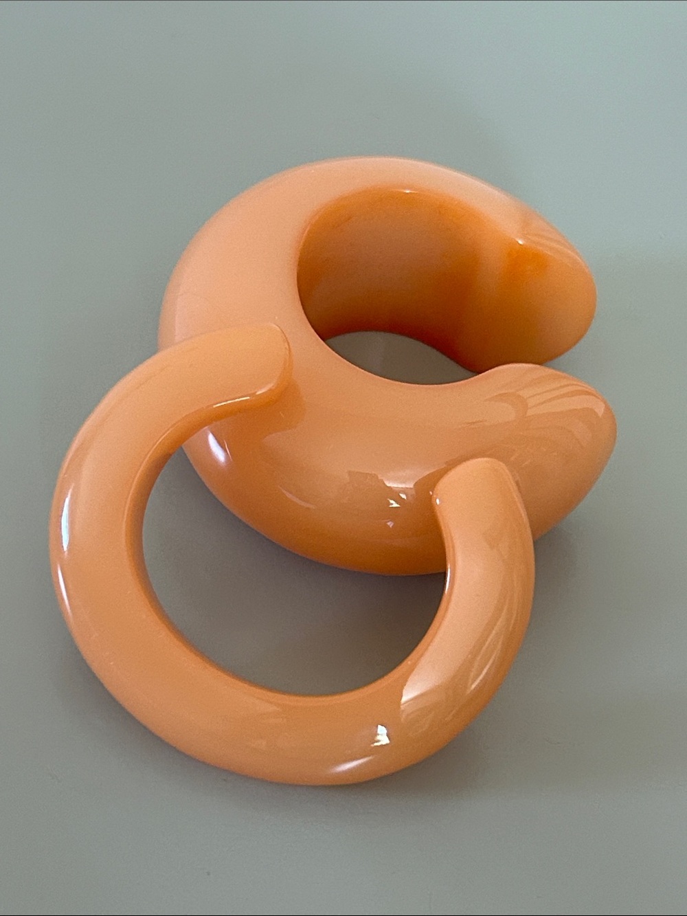 Lizzie Fortunato Arc and Ridge Tangerine Cuff Set